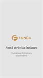Mobile Screenshot of fonda.sk